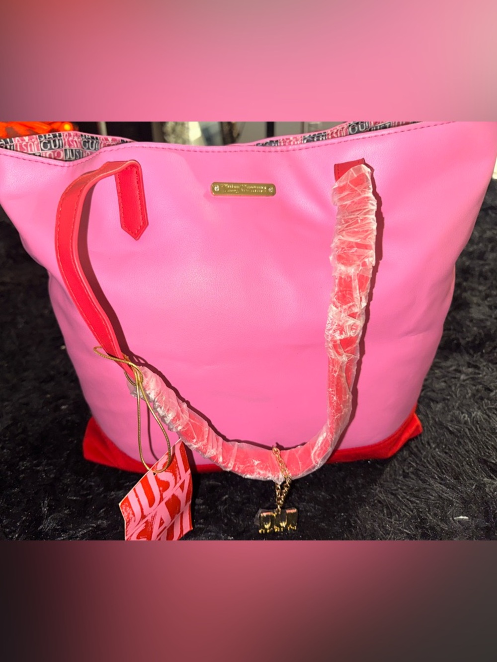 Juicy couture tote bags pink